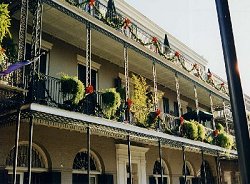 French Quarter zu Weihnachten