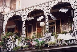 French Quarter on Halloween