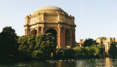 Palace of Fine Arts - Klicken, um das Motiv als Postkarte zu versenden