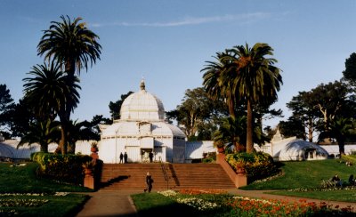 Conservatory of Flowers - Klicken, um das Motiv als Postkarte zu versenden