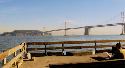 Bay Bridge - Klicken, um das Motiv als Postkarte zu versenden