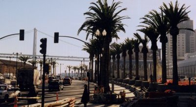 Vorderseite Ferry Building - Klicken, um das Motiv als Postkarte zu versenden